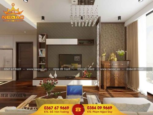 Mẫu nội thất nhà phố 2 tầng tại Hoàn kiếm, Hà Nội