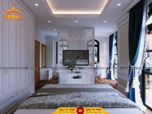 Công ty thiết kế nội thất nhà phố 2 tầng tại Tây Hồ, Hà Nội