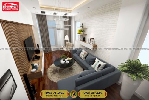 Mẫu thiết kế nội thất Sun Group Constrexim Cầu Giấy hiện đại 80m2