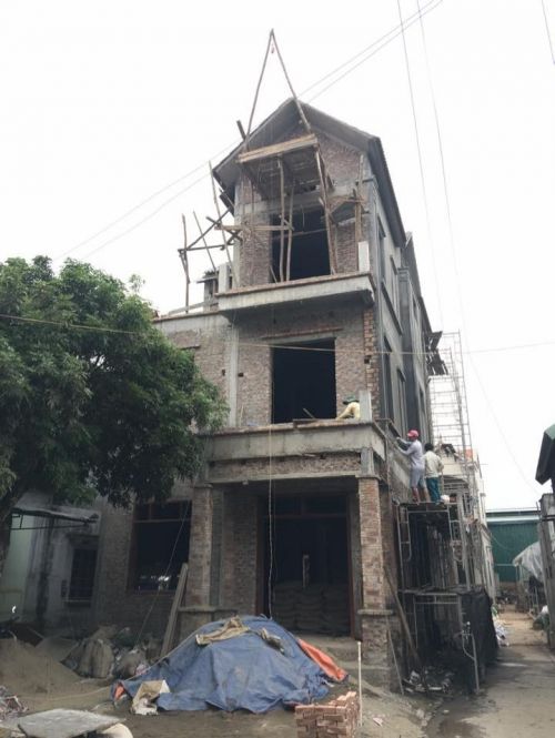 Thi công nhà phố 3 tầng tại Thanh Xuân - Hà Nội