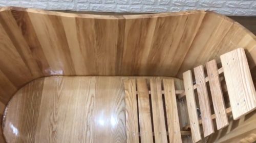 Sản xuất bồn tắm gỗ sồi