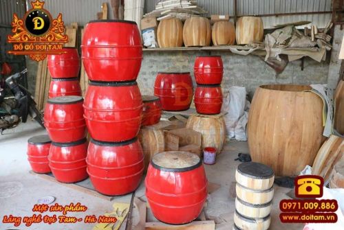 Trống trường học giá rẻ xuất xưởng - Đồ Gỗ Đọi Tam