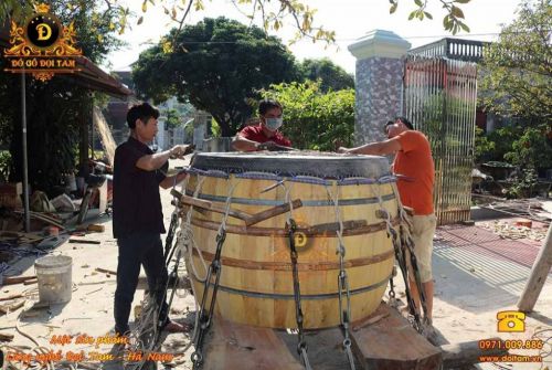 Bán trống trường sơn - Đồ Gỗ Đọi Tam