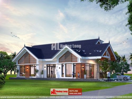Biệt thự 1 tầng 140m2 tại thành phố Long Khánh