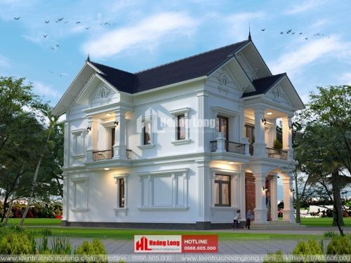Phong thủy cửa chính biệt thự 2 tầng tại Thuận Thành HL51160