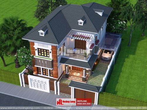 Phong thủy phòng ngủ biệt thự 2 tầng tại Tiên Lãng HL50920