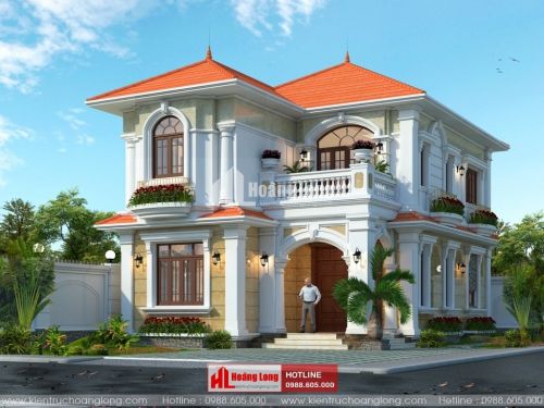 Phong thủy nhà bếp biệt thự 2 tầng tại Thái Thụy HL50946