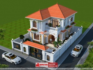 Phong thủy nhà bếp biệt thự 2 tầng tại Thái Thụy HL50946