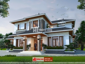 Phong thủy nhà bếp biệt thự 2 tầng tại Gò Công HL50978