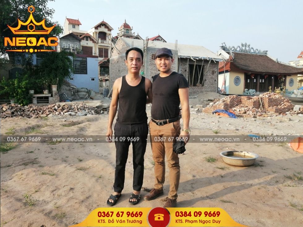 Triển khai dự án nhà 5 gian tại Hưng Yên