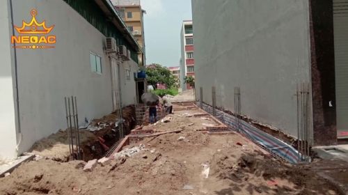 Nghiệm thu thép móng nhà phố tại phường Kinh Bắc thành phố Bắc Ninh