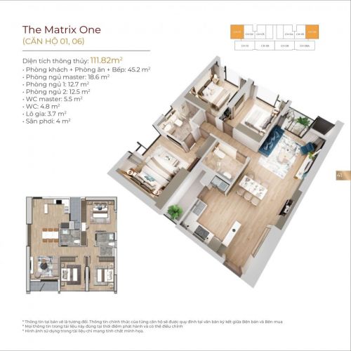 Chung Cư The Matrix One - Sở Hữu Căn hộ hạng sang chỉ 50trm2