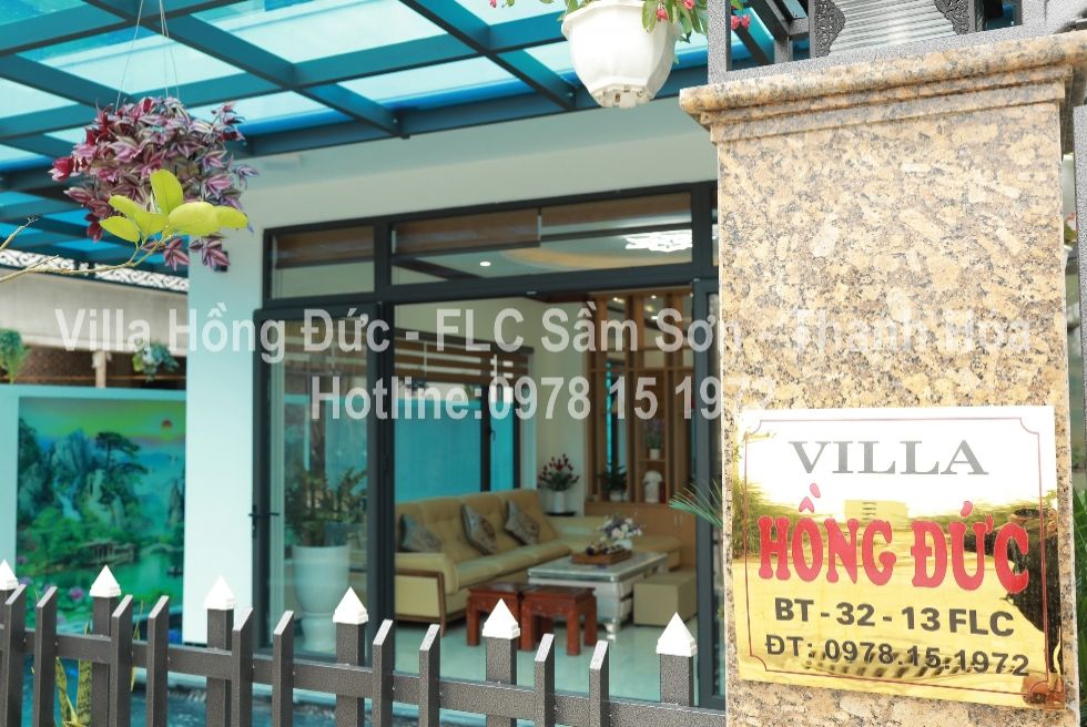 Cho thuê Villa flc sầm sơn chính chủ Villa Hồng Đức FLC Sầm Sơn